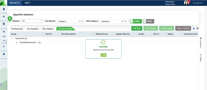 AlgorithmSelection-TrainSuccessful, Picture