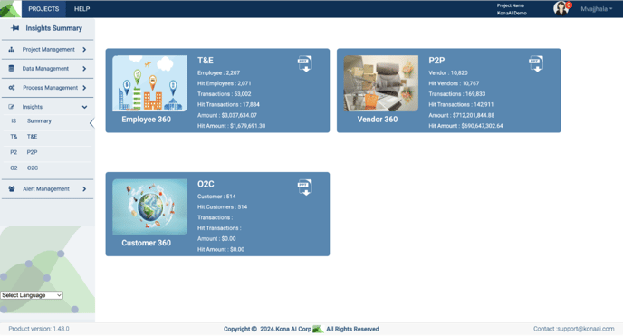 Insights Summary, Picture